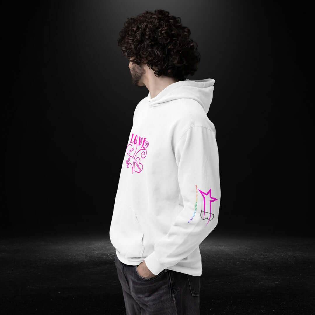 Love White Hoodie