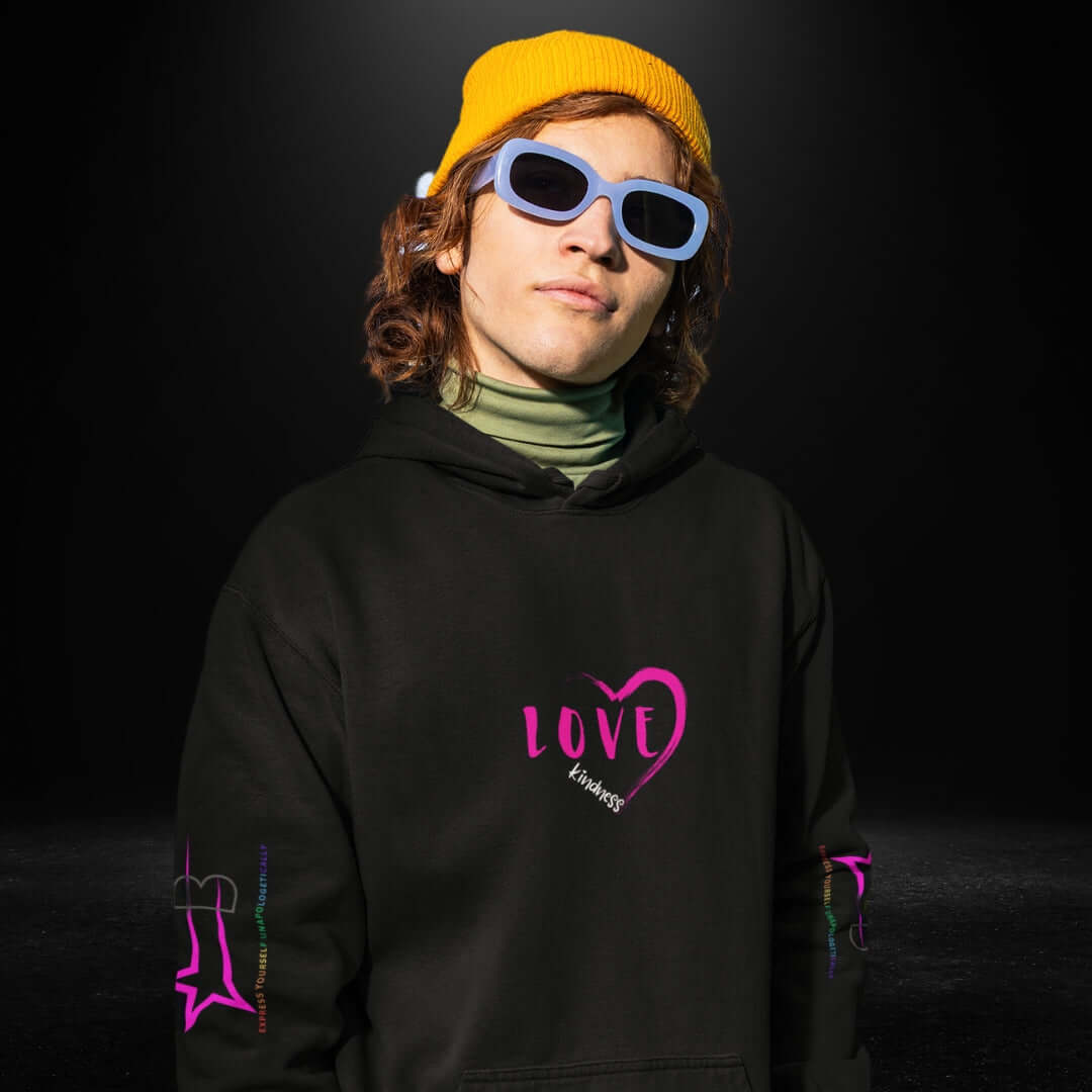 Love Kindness - Black Hoodie 