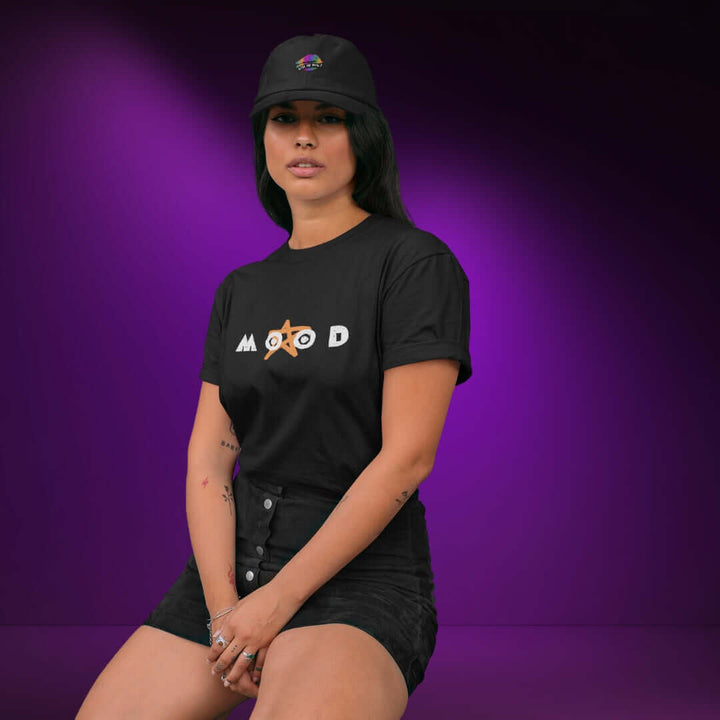 Mood Star - Black Tee - Bite Me Now