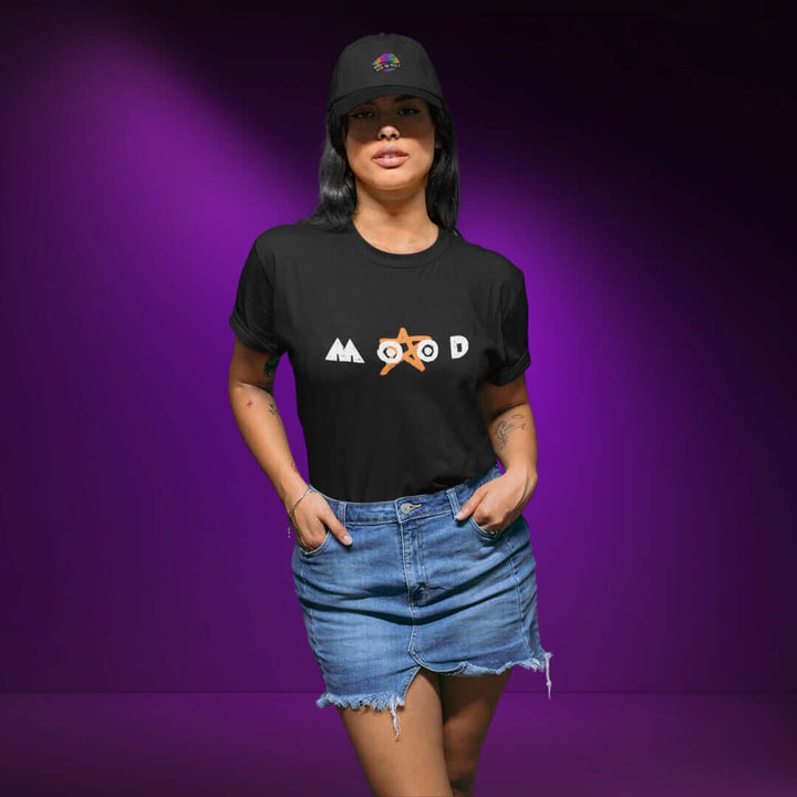 Mood Star - Black Tee - Bite Me Now
