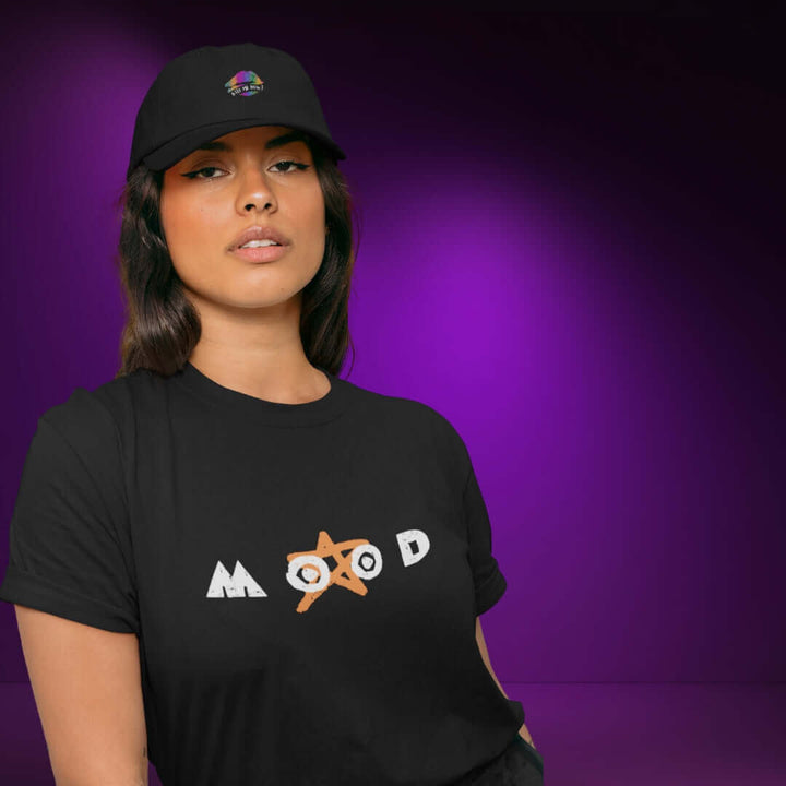 Mood Star - Black Tee - Bite Me Now