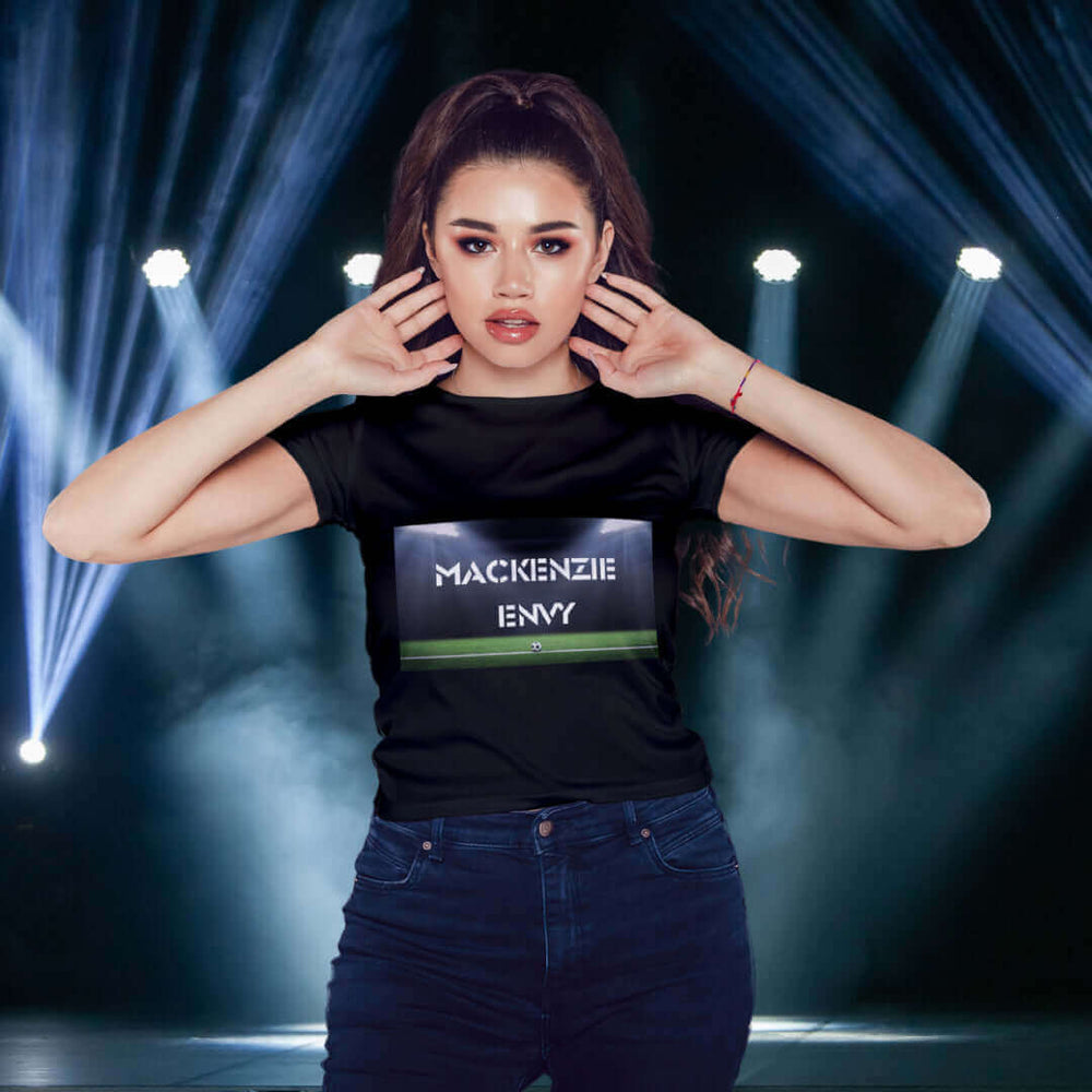 Mackenzie Envy Teen Black Tee - Bite Me Now