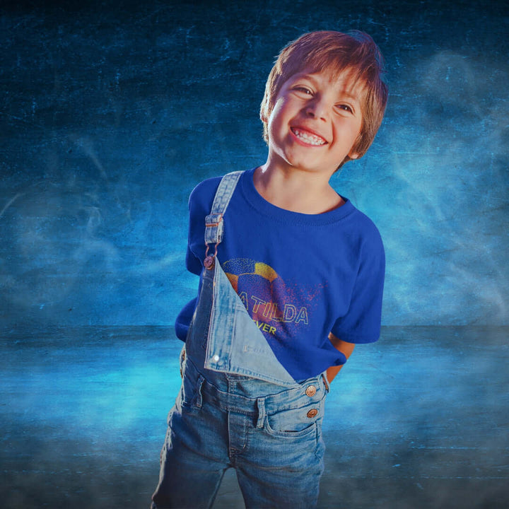 Matildas Kids Blue Tee - Matilda Fever - Bite Me Now