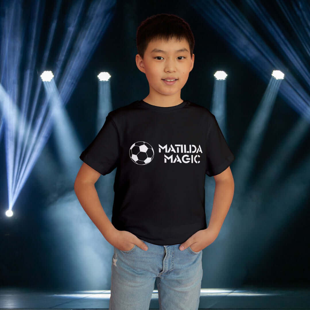 Matilda Magic Kids Black Tee - Bite Me Now