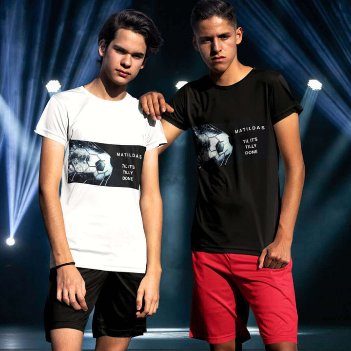 Matildas Til its Tilly Done Youth White Tee - Bite Me Now