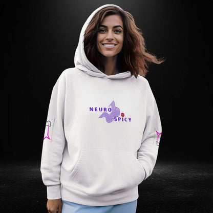 Neuro Spicy White Hoodie 