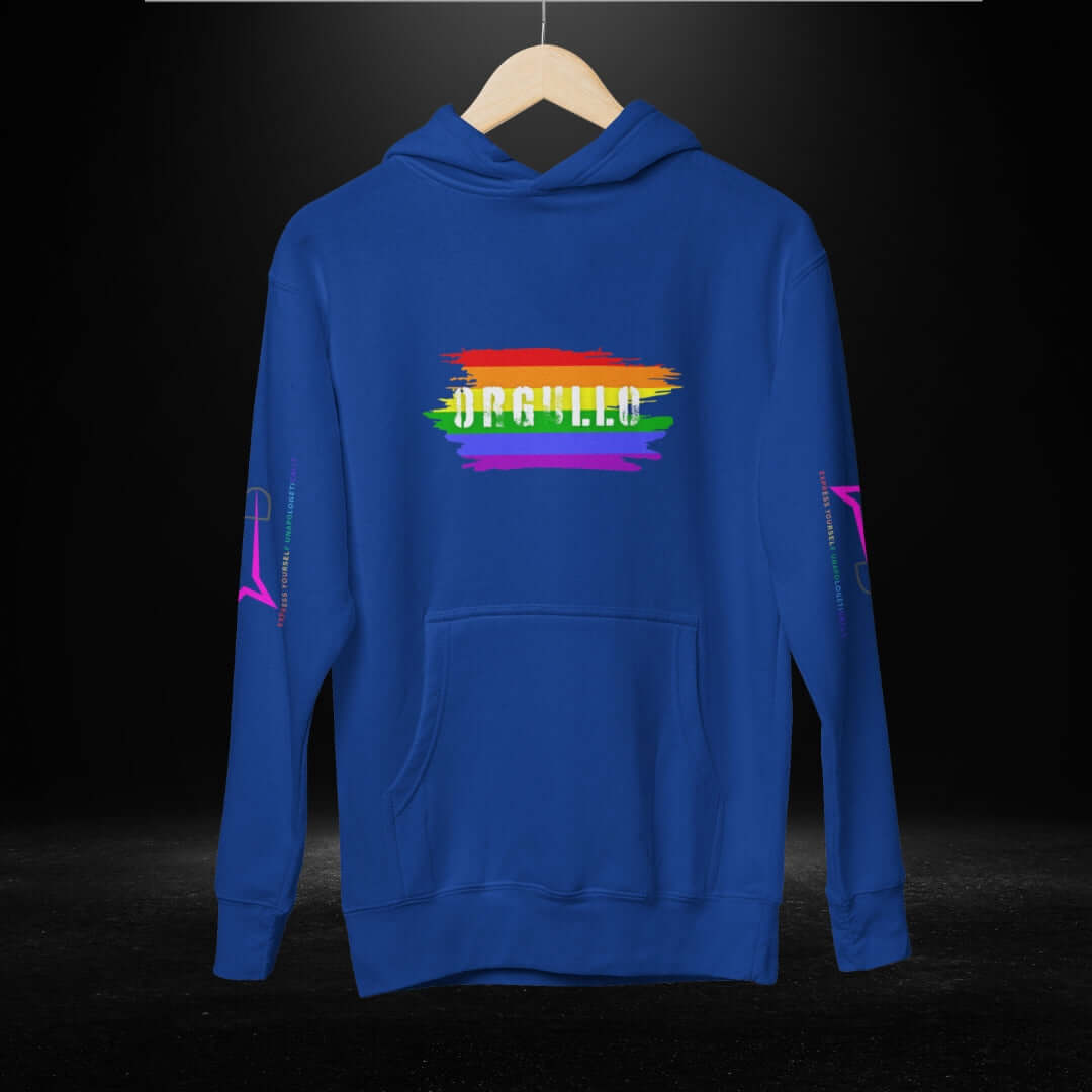 ORGULLO (Spanish) Pride Blue Hoodie