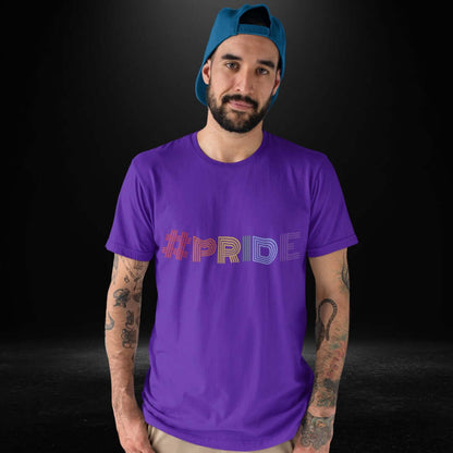 PRIDE Purple Tee - Bite Me Now