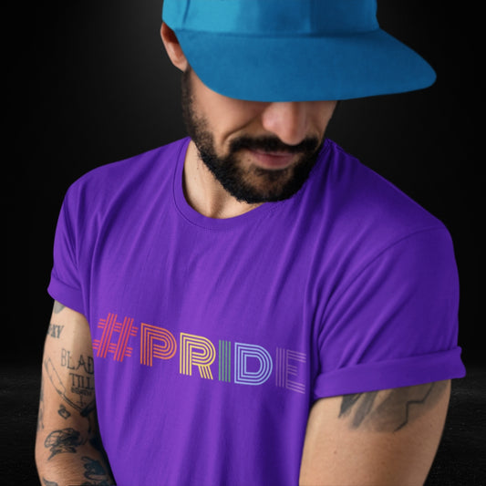 PRIDE Purple Tee - Bite Me Now