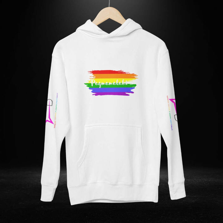 PAGMAMALAKI (Phillipino) Pride White Hoodie