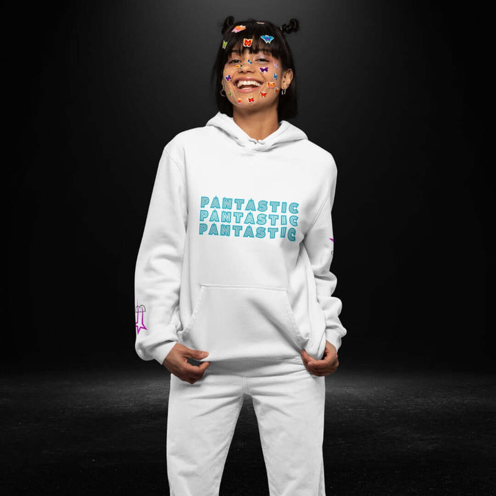 Pantastic White Hoodie