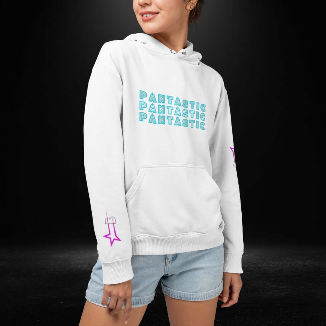 Pantastic White Hoodie