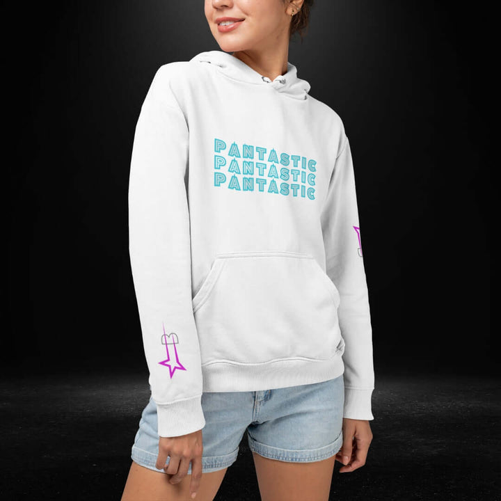 Pantastic White Hoodie