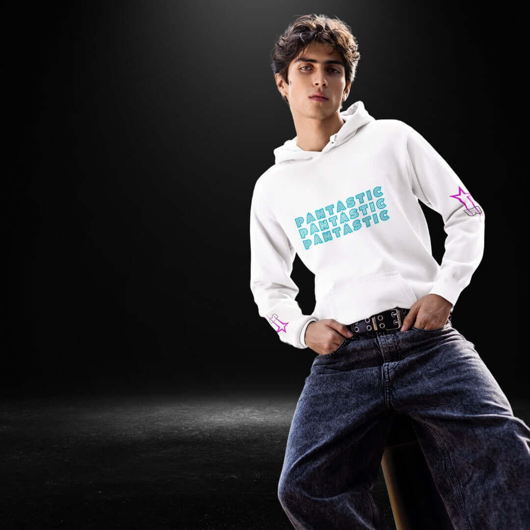 Pantastic White Hoodie