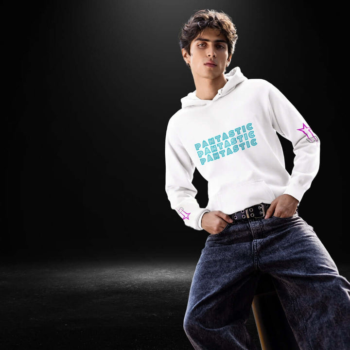 Pantastic White Hoodie