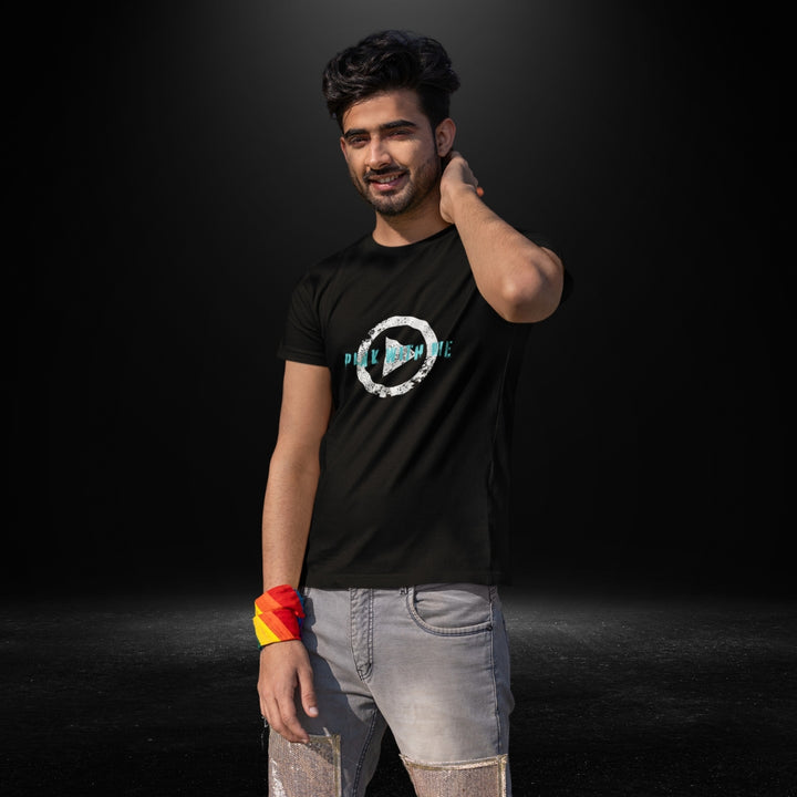 Play With Me Black Tee