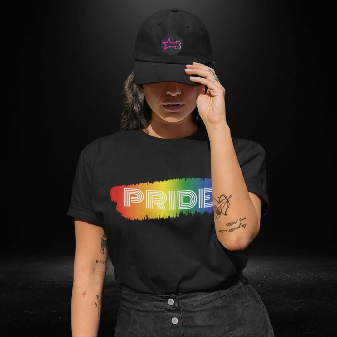 PRIDE Black Tee - Bite Me Now