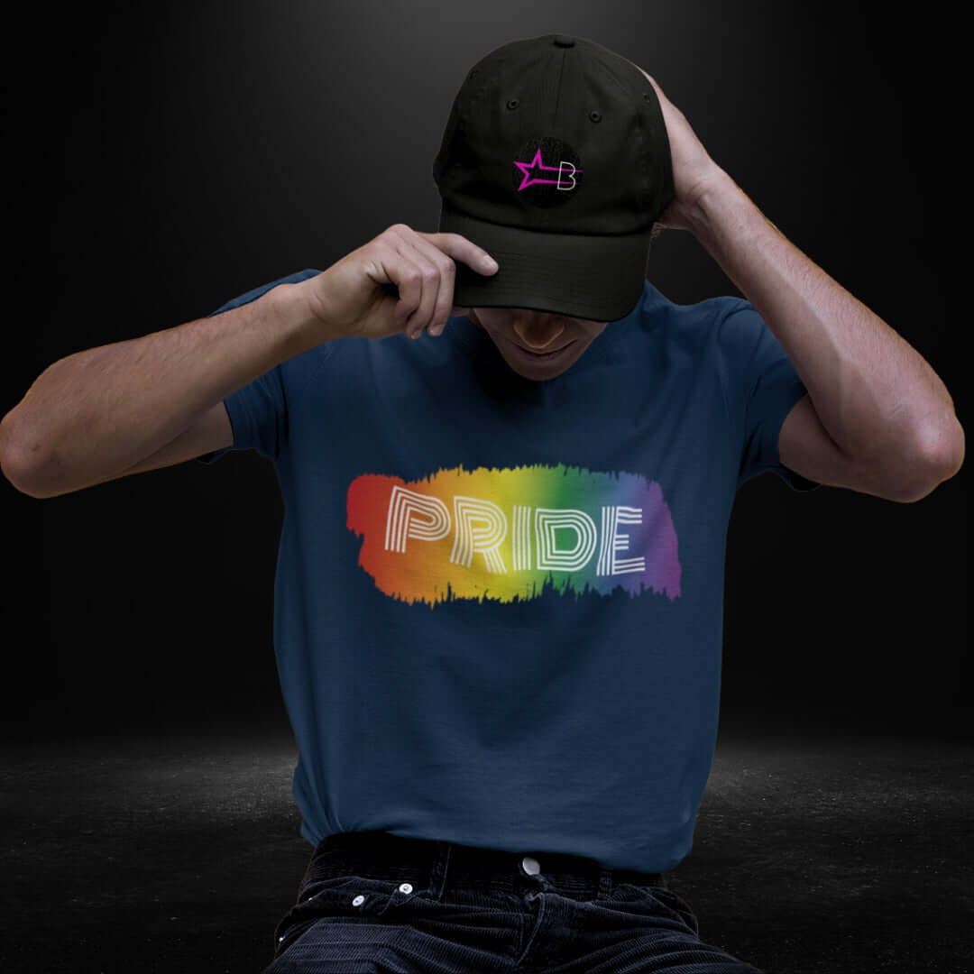 PRIDE Navy Tee - Bite Me Now