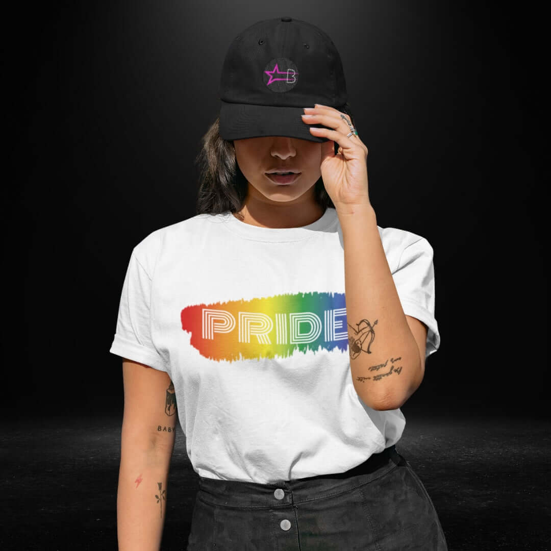 PRIDE White Tee - Bite Me Now