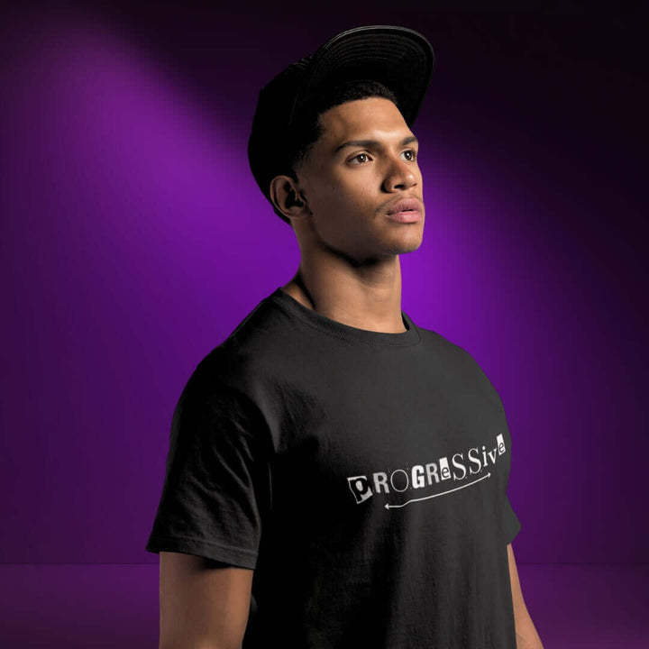 Progressive Black Tee - Bite Me Now