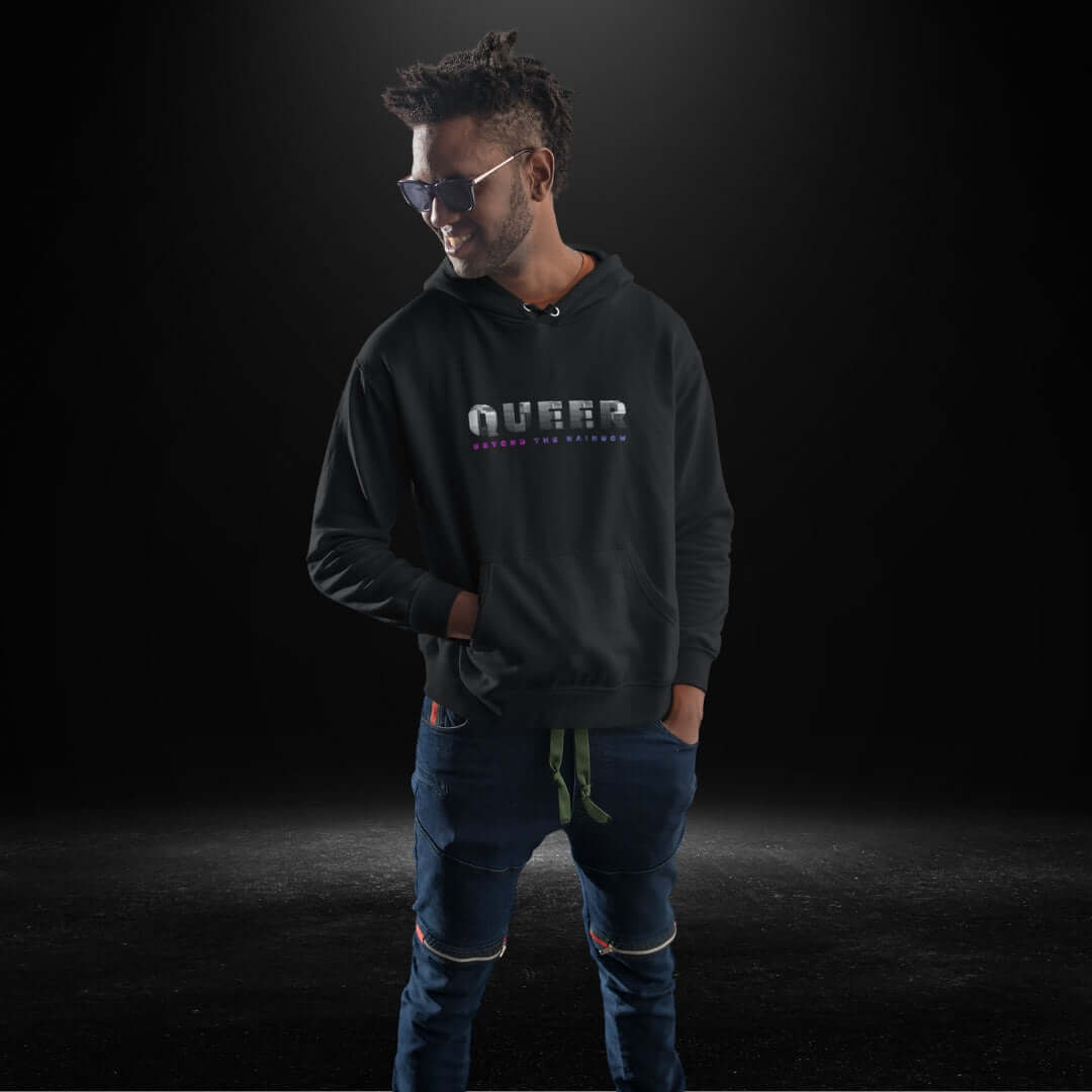 Queer Black Hoodie 