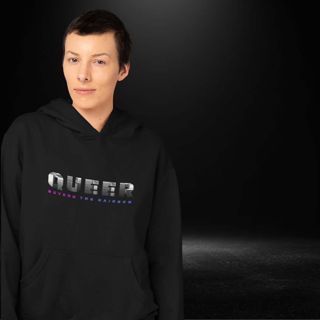 Queer Black Hoodie 