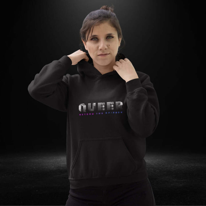 Queer Black Hoodie 