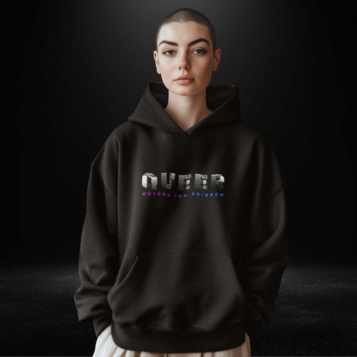 Queer Black Hoodie 