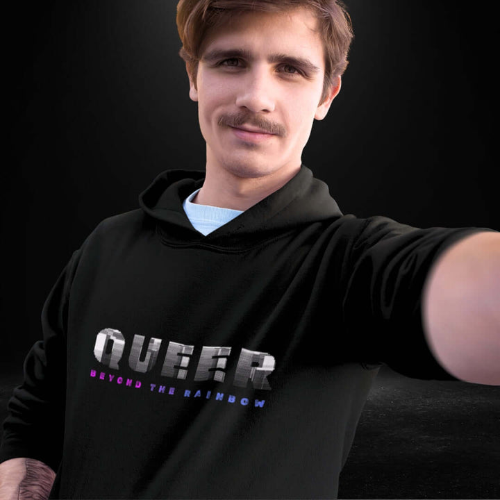 Queer Black Hoodie 