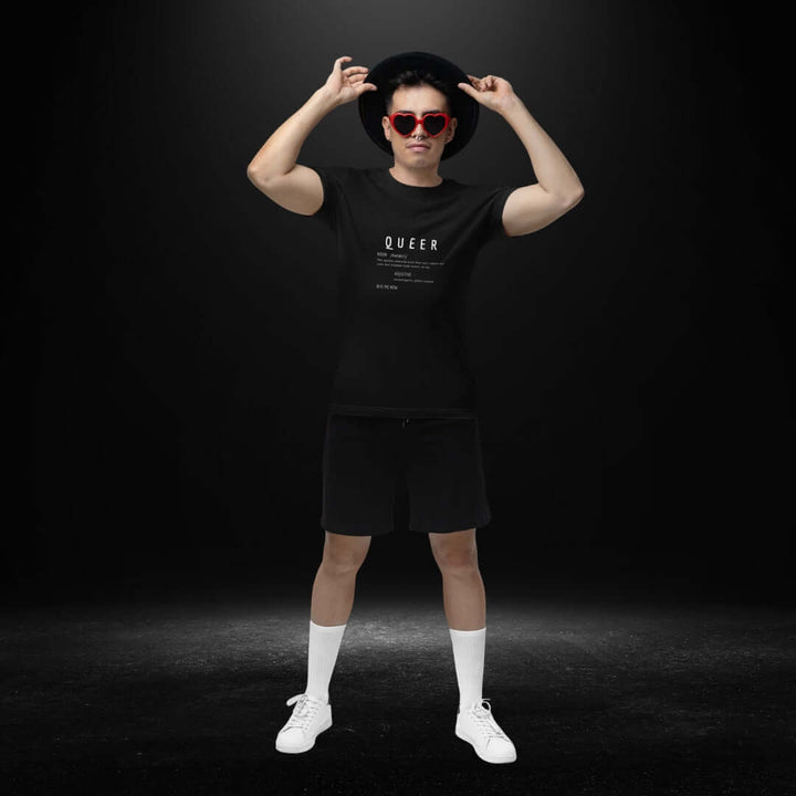 Queer Definitions Black Tee - Bite Me Now