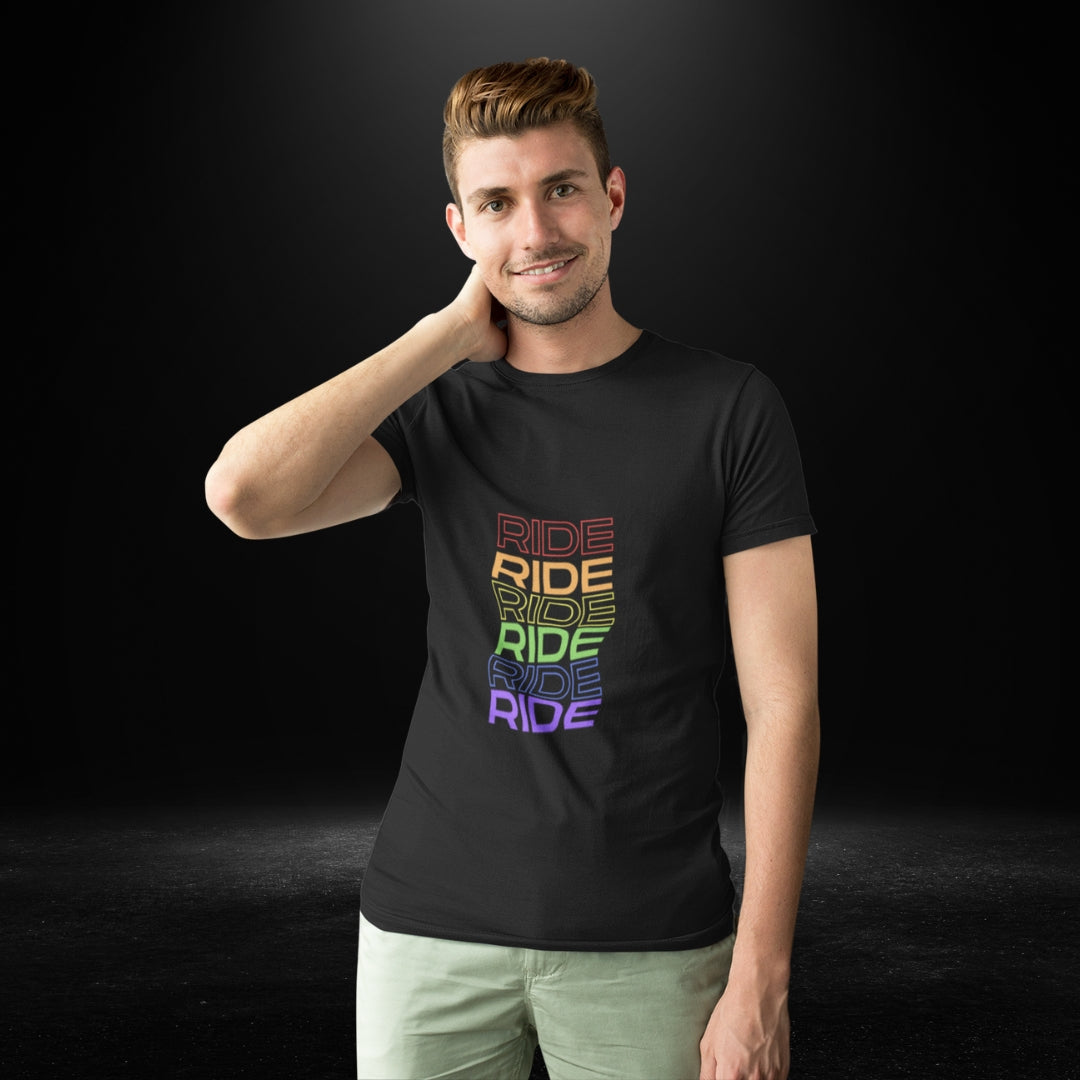 RIDE Black Tee - Bite Me Now