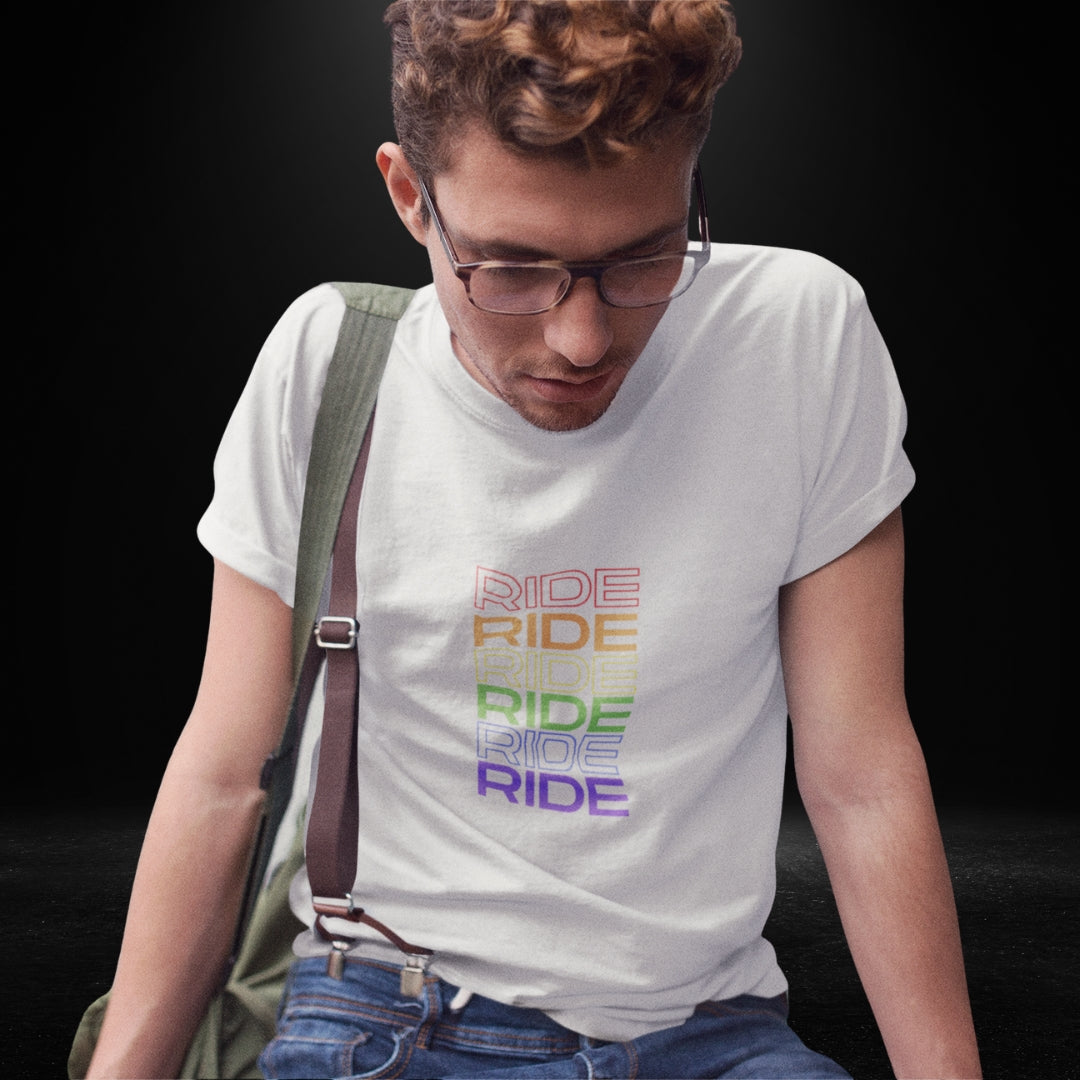 RIDE White Tee - Bite Me Now