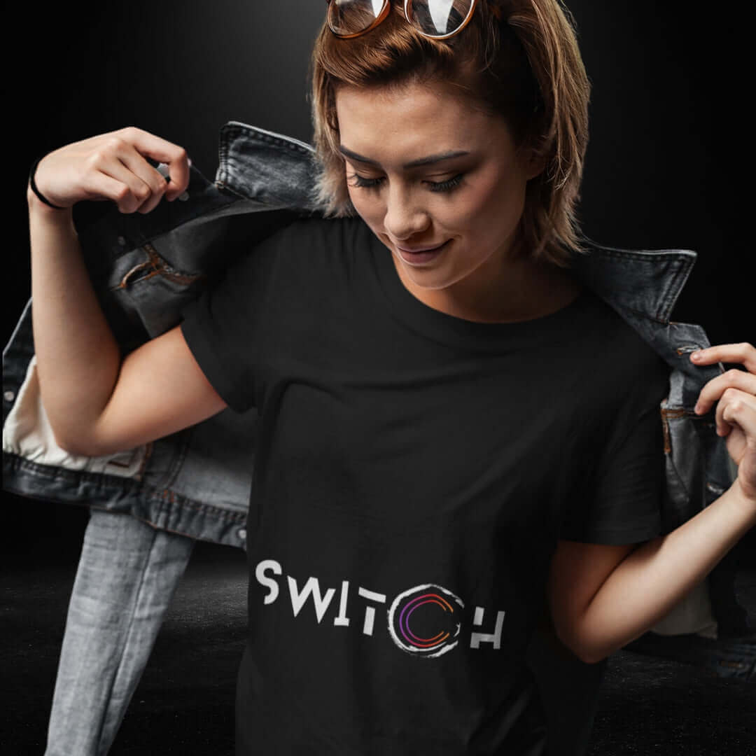 Switch Black Tee - Female