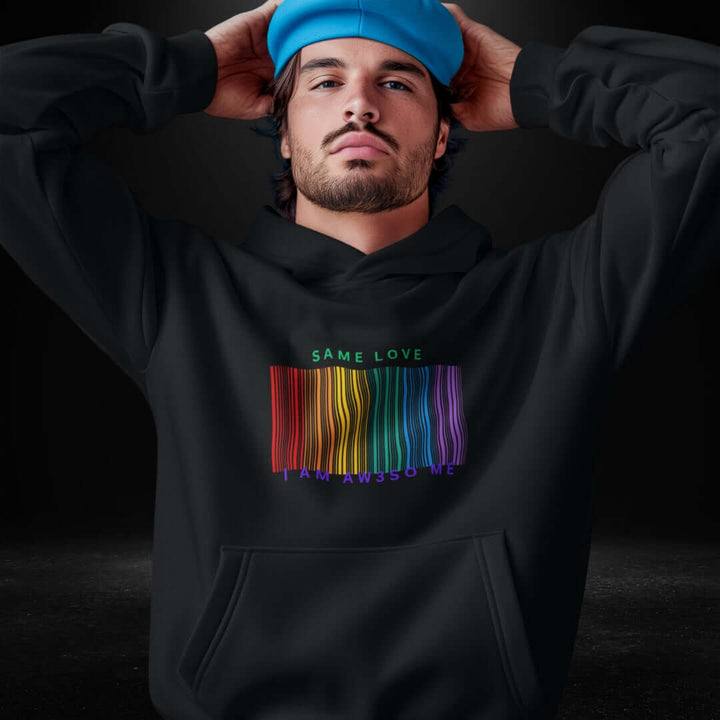 Same Love Black Hoodie - Bite Me Now