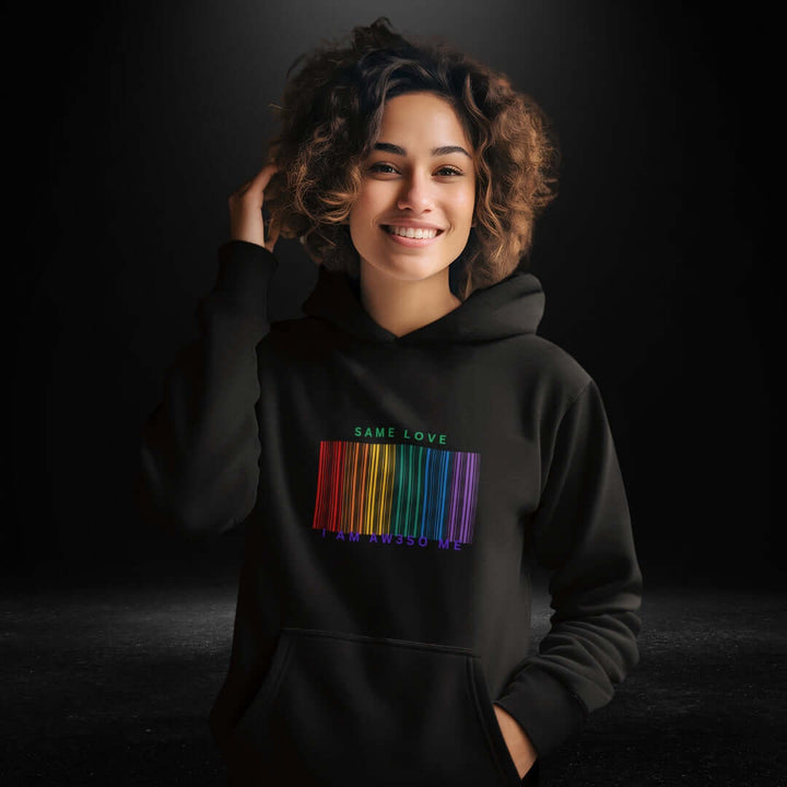 Same Love Black Hoodie - Bite Me Now