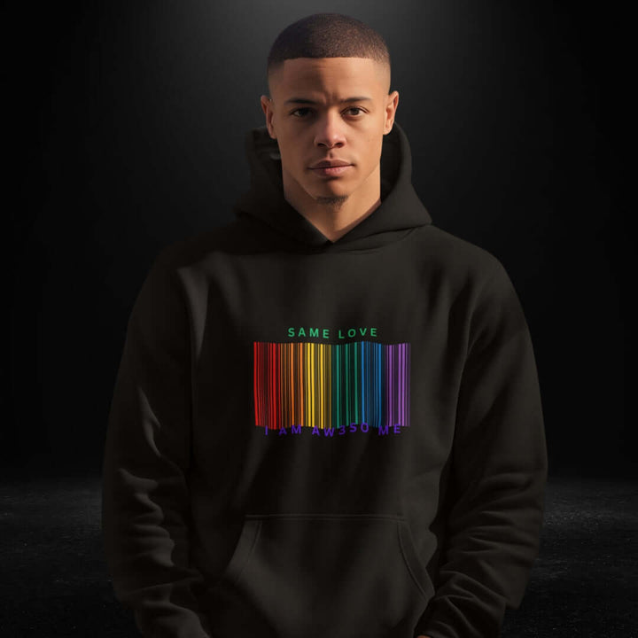 Same Love Black Hoodie - Bite Me Now