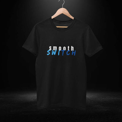 Smooth Switch Black Tee - Bite Me Now