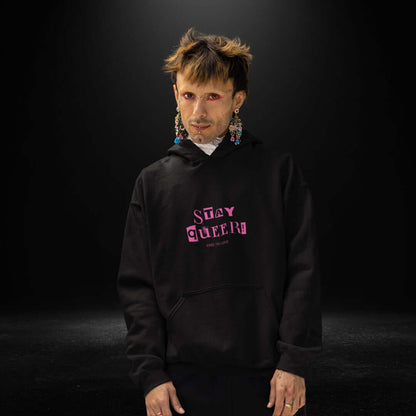 Stay Queer Black Hoodie - Bite Me Now