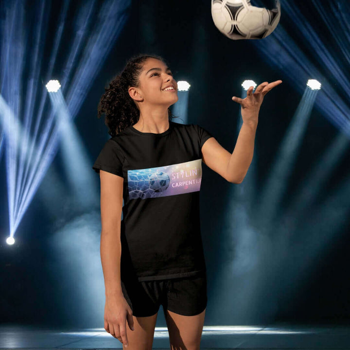 Matildas Teen Black Tee - Stylin' Carpenter - Bite Me Now