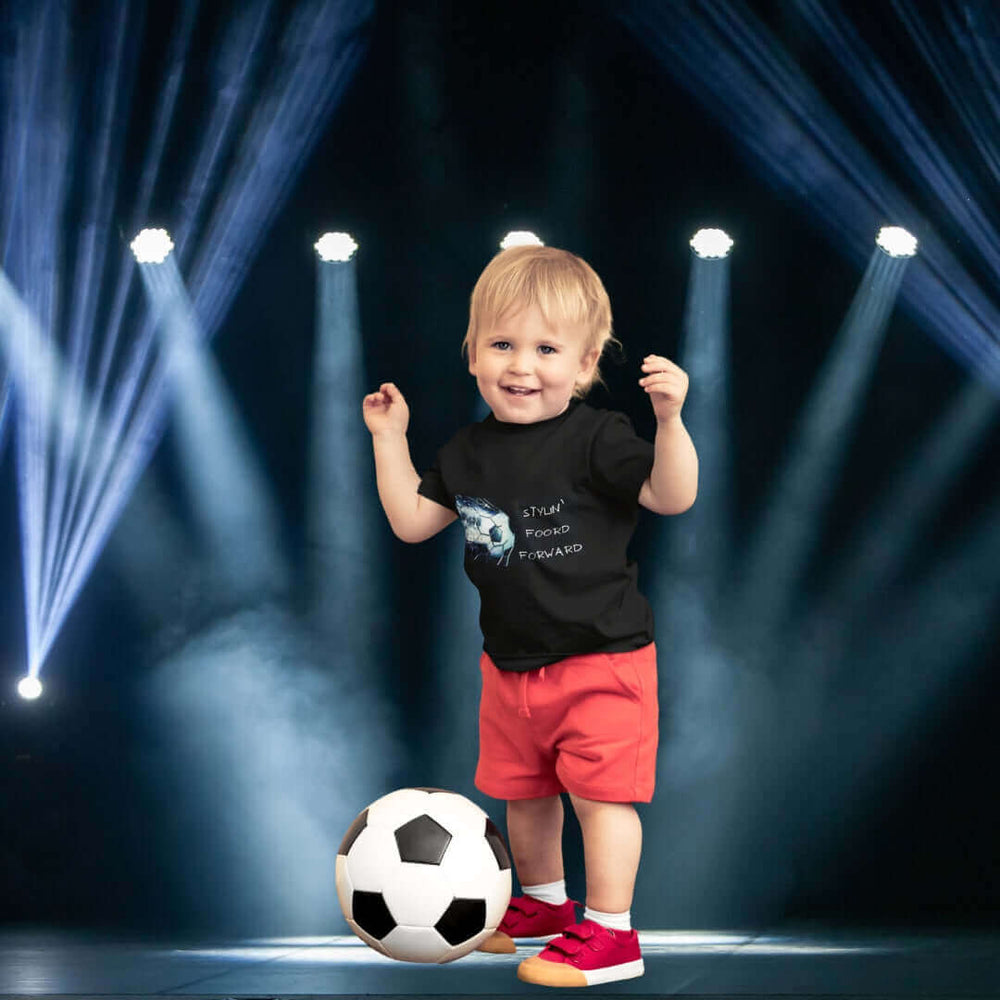 Matildas Baby Black Tee - Stylin' Foord Forward - Bite Me Now