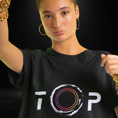 Top Black Tee - Female