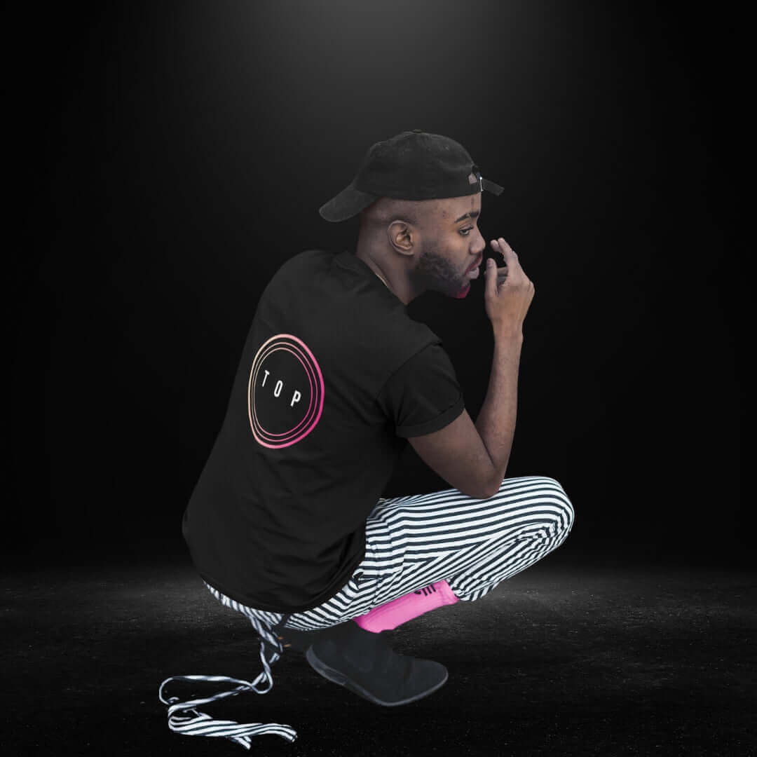 TOP Black Tee - Bite Me Now