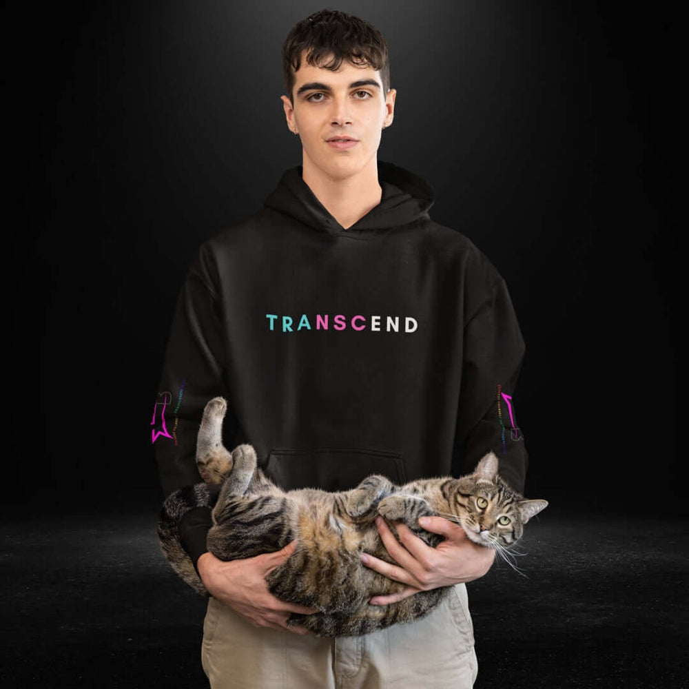 TRANSCEND Black Hoodie