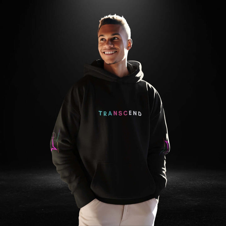 TRANSCEND Black Hoodie
