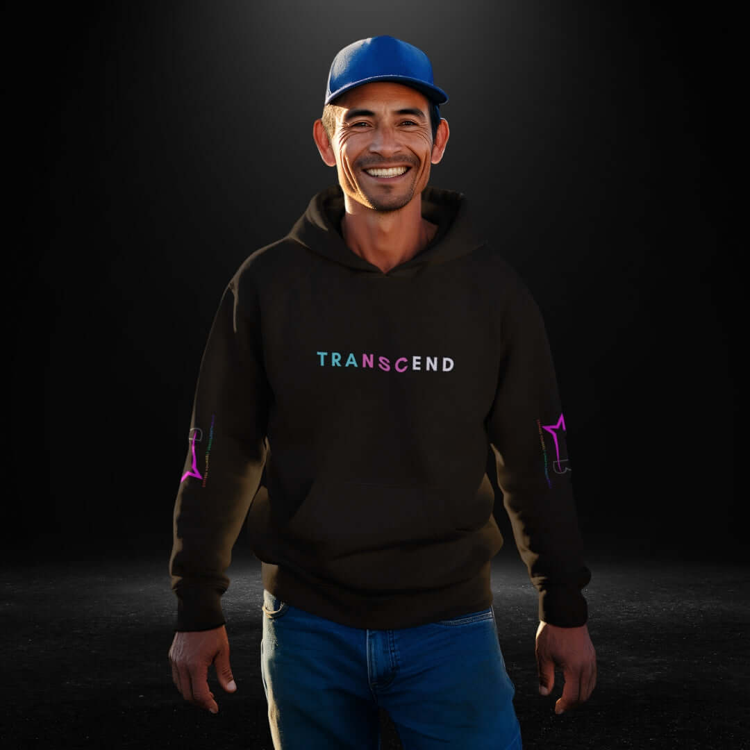 TRANSCEND Black Hoodie