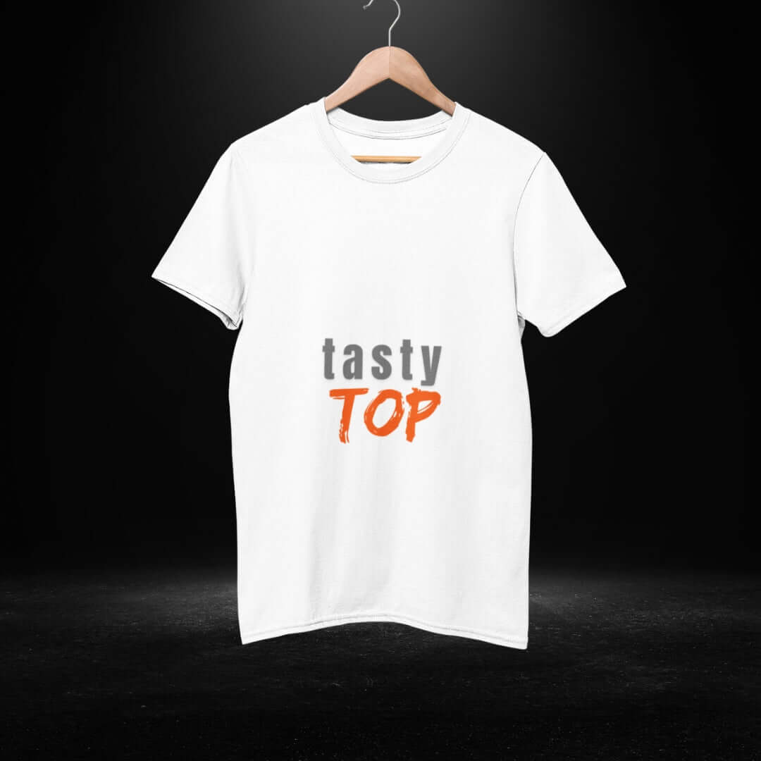 Tasty Top White Tee - Bite Me Now