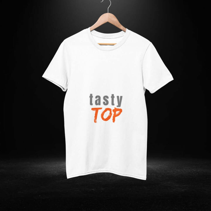 Tasty Top White Tee - Bite Me Now