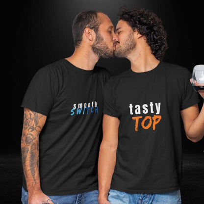 Tasty Top Black Tee - Bite Me Now