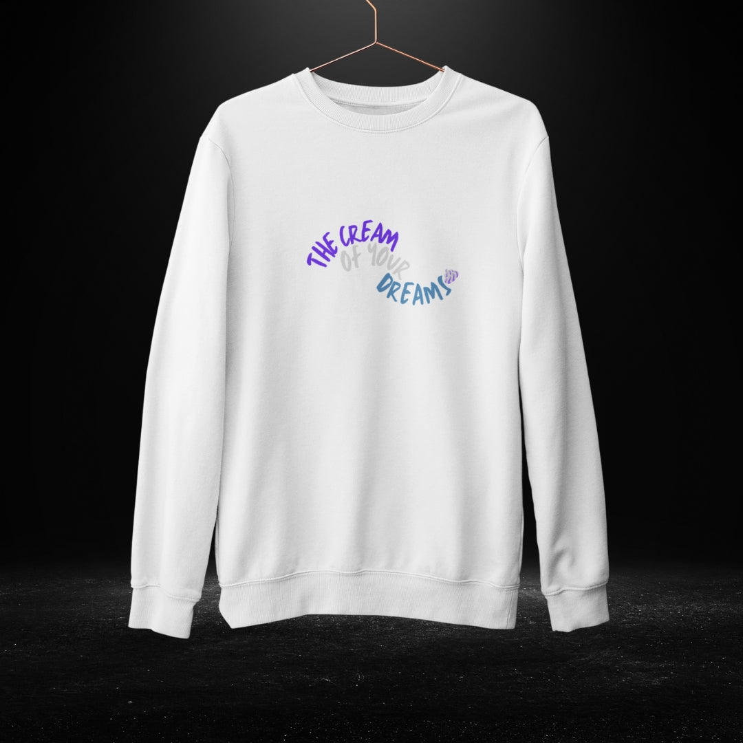 The Cream Of Your Dreams White Pullover