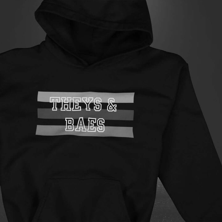 Theys & Baes Black Hoodie 
